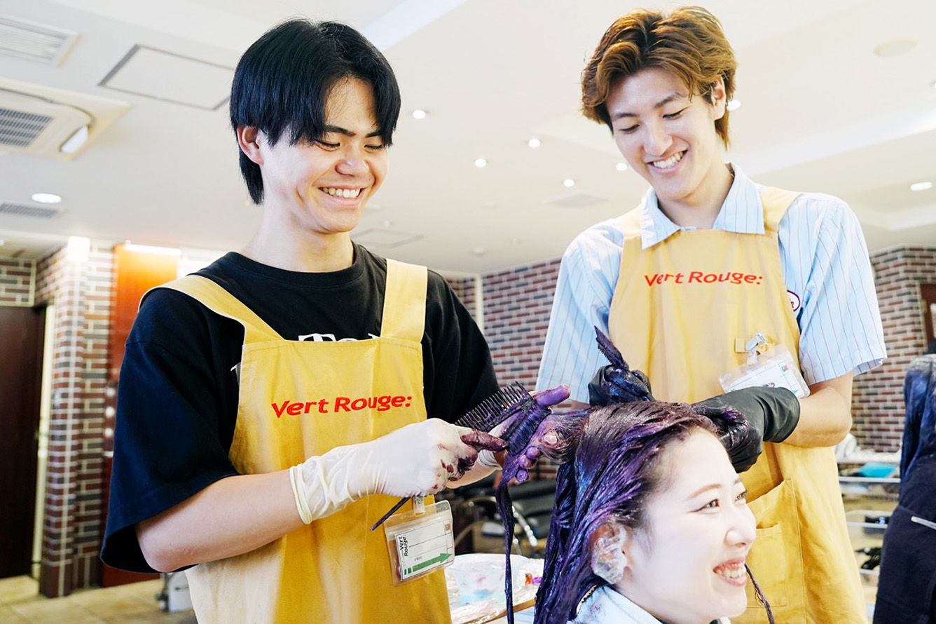 カラー or アイラッシュの参考画像