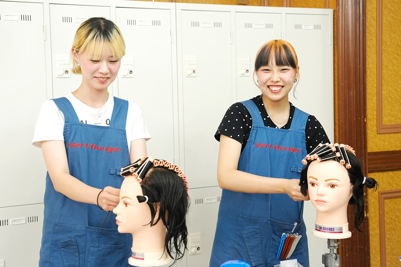 ワインディング＆ヘアアレンジの参考画像