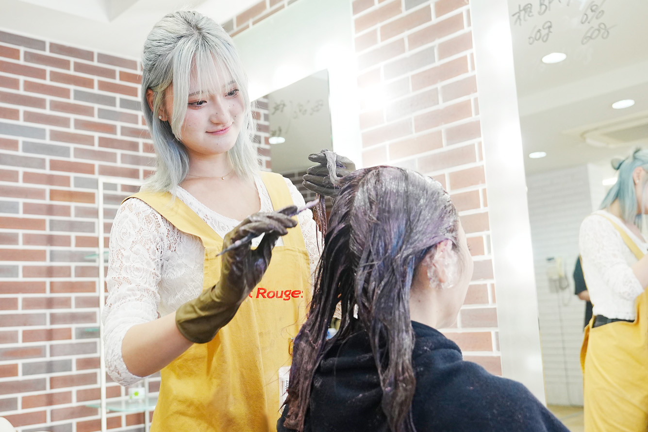 カラー or ヘアアレンジの参考画像